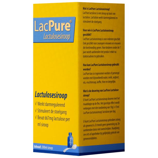 LacPure Lactulosesiroop 200 ML
