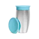 Munckin Drinkbeker Miracle Sippy Cup Roestvrij Staal Blauw 296 ML