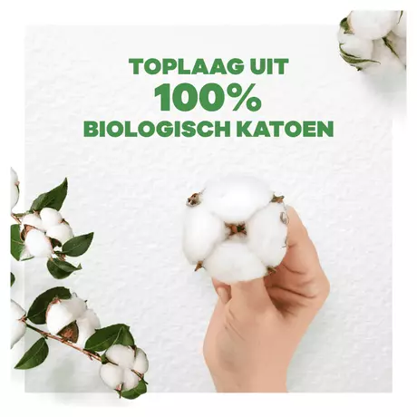 Always Maandverband Cotton Protection Long 9 stuks