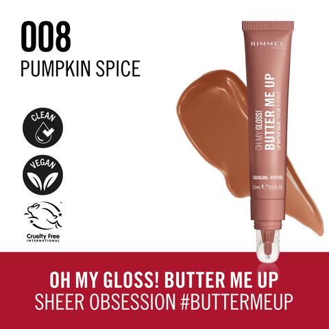 Rimmel Oh My Gloss Butter Me Up Lip Butter 008 Pumpkin Spice