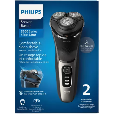 Philips Wet & Dry Elektrsich Scheerapparaat S3244/12