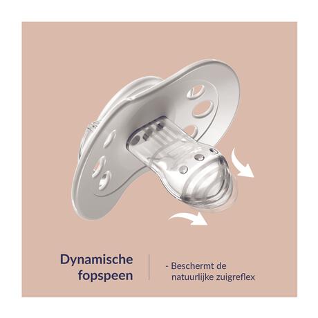 Difrax Dynamic Fopspeen 18+M Night&Day Boy