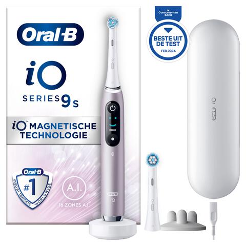 Oral-B iO 9s Rose Quartz Elektrische Tandenborstel