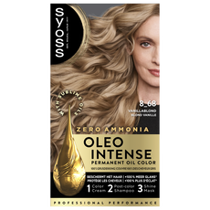 Syoss Oleo Intense Permanente Haarkleuring 8-68 Vanille Blond / Blond Vanille
