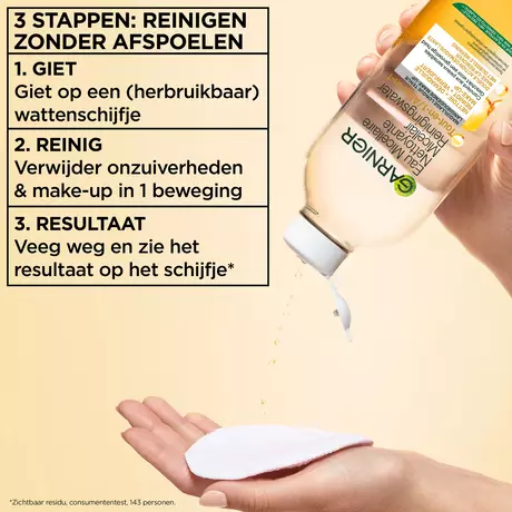 Garnier SkinActive Micellair Reinigingswater in Olie 400 ML