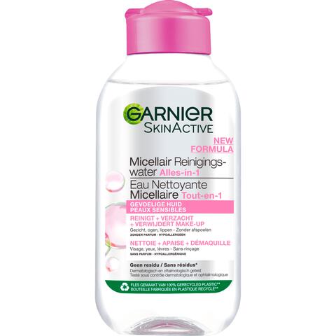 Garnier SkinActive Micellair Reinigingswater Gevoelige Huid Mini 100 ML