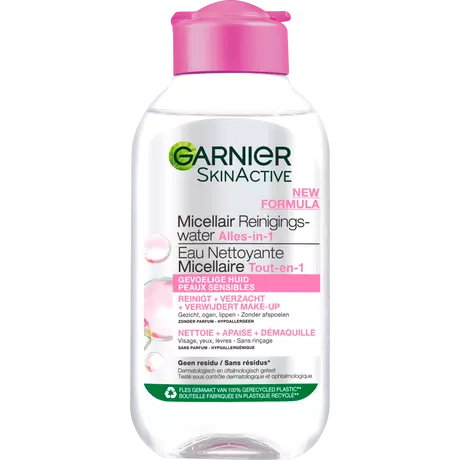 Garnier SkinActive Micellair Reinigingswater Gevoelige Huid Mini 100 ML