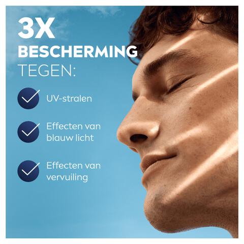 NIVEA MEN Sensitive Triple Protect Moisturizer SPF30 50 ML