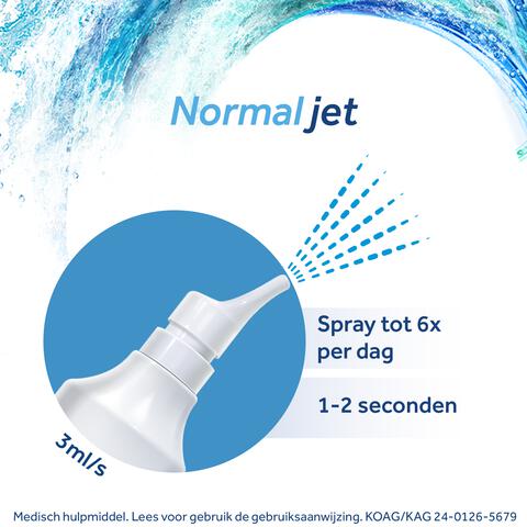 Physiomer Normal Jet Neusspray bij Verkoudheid 135 ML