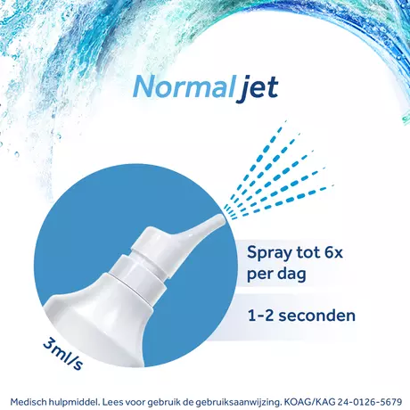 Physiomer Normal Jet Neusspray bij Verkoudheid 135 ML