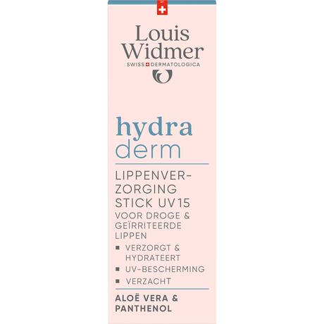 Louis Widmer Hydraderm Lippenverzorging Stick SPF15 Licht Geparfurmeerd