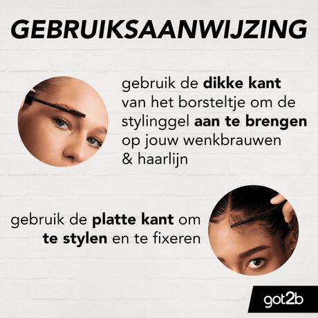 Got2b Glued 4 Brows & Edges 2-in-1 Waterproof 16 ML