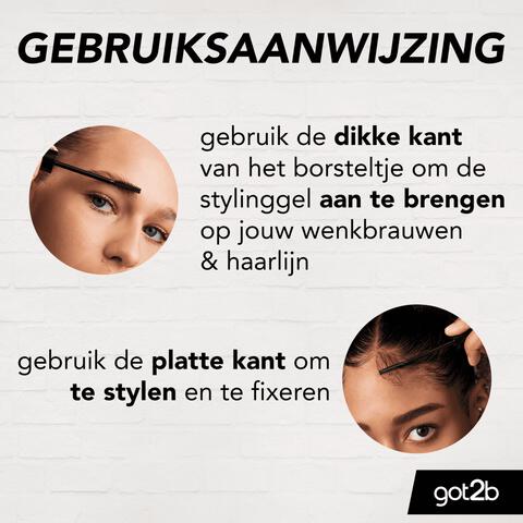 Got2b Glued 4 Brows & Edges 2-in-1 Waterproof 16 ML