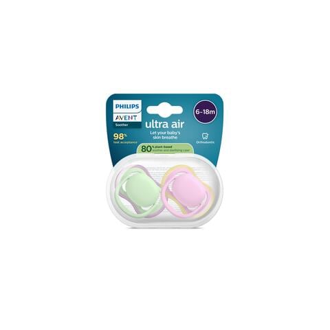 Philips Avent Fopspeen Ultra Air 6-18M SCF087/12 2 stuks