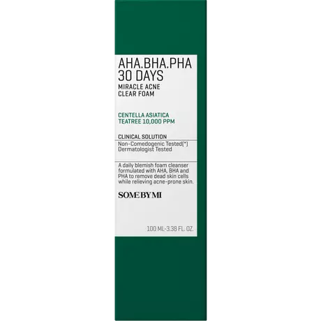 SOME BY MI AHA BHA PHA 30 Days Miracle Acne Clear Foam 100 ML