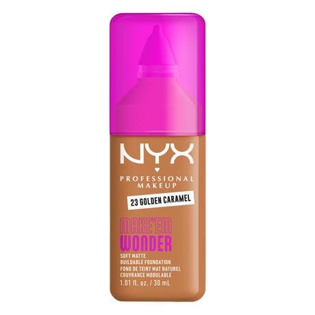 NYX Professional Makeup Make 'EM Wonder Foundation 23 Golden Caramel