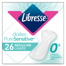 Libresse Pure Sensitive Inlegkruisjes Regular 26 stuks