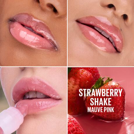 Maybelline New York Lifter Gel Lipgloss 06 Strawberry Shake Roze