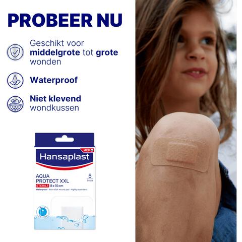 Hansaplast Aqua Protect XXL Eilandpleister 5 stuks