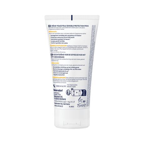 NIVEA MEN Sensitive Gezichtscrème SPF15 Gevoelige Huid 75 ml