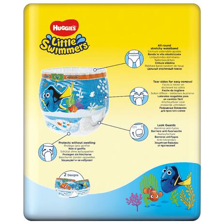 Huggies Little Swimmers Zwemluiers - Maat 5-6 Medium (12 Tot 18 kg) 11 stuks