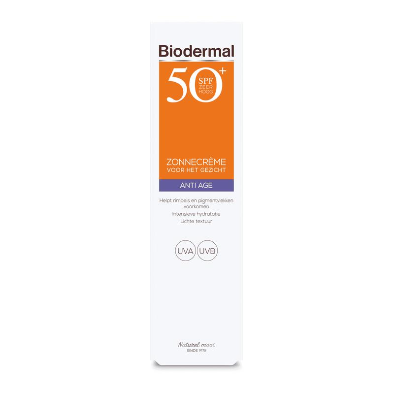 Biodermal Anti Age Zonnecrème voor het gezicht SPF50 40 ML