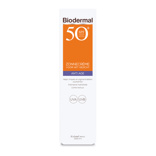 Biodermal Anti Age Zonnecrème voor het gezicht SPF50 40 ML