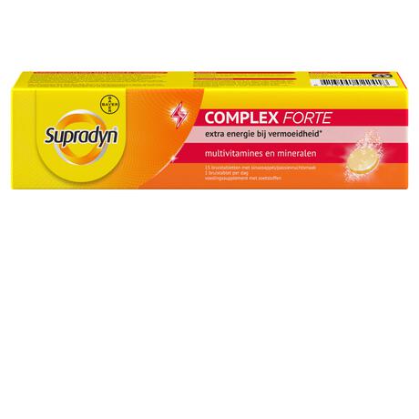 Supradyn Complex Forte Multivitamine Voor Extra Energie 15 Bruistabletten