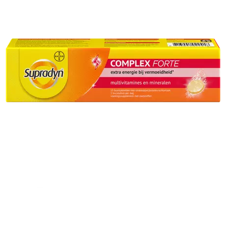 Supradyn Complex Forte Multivitamine Extra Energie Bruistabletten 15 stuks