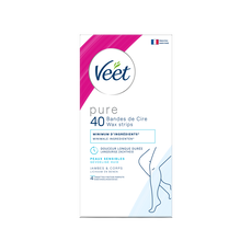 Veet Minima Ontharingsstrips Benen & Lichaam Hypoallergeen 40 stuks