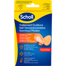 Scholl Eelt Verwijderpleisters 4 stuks