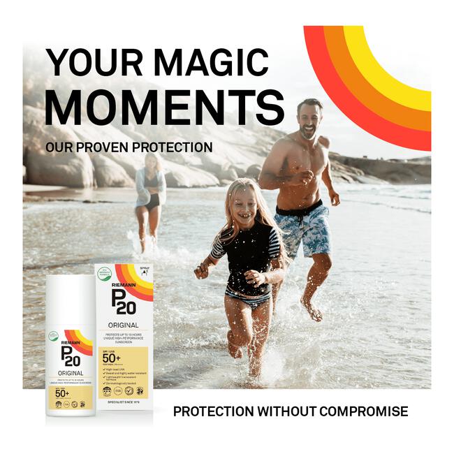 P20 Original Zonnebrand SPF50+ 175 ML