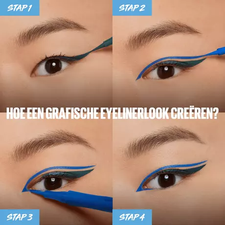 Maybelline New York Hyper Precise All Day Liquid Eyeliner 720 Parrot Cobalt