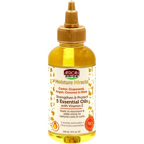 African Pride Moisture Miracle 5 Essential Oils 118 ML