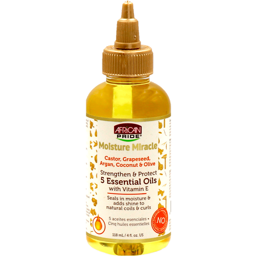 African Pride Moisture Miracle 5 Essential Oils 118 ML