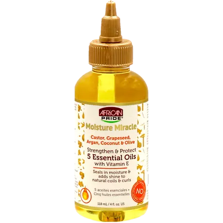 African Pride Moisture Miracle 5 Essential Oils 118 ML