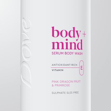 Dove Body+Mind Dragonfruit & Primrose Body Wash 350 ML