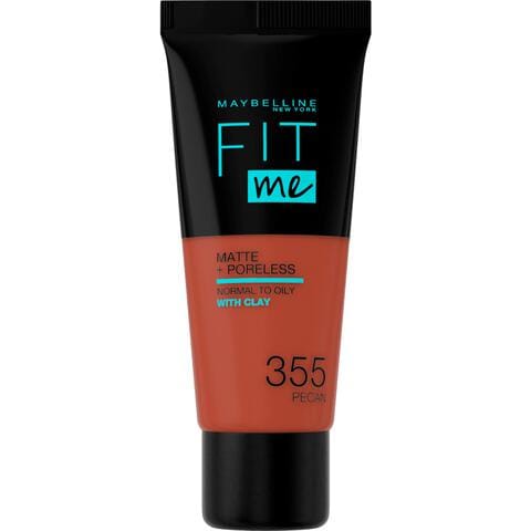 Maybelline New York Fit Me Matte + Poreless Foundation 355 Pecan 30 ML
