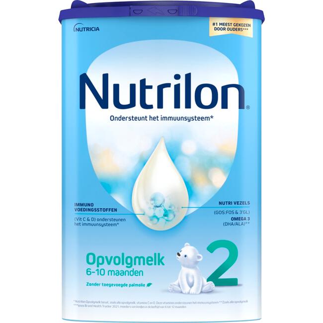 Nutrilon 2 Opvolgmelk Flesvoeding 6 Tot 10 Maanden 800 GR