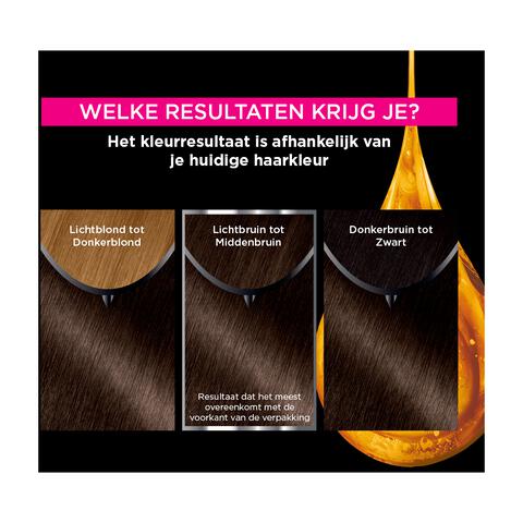Garnier Olia Permanente Haarverf 5.0 Licht Bruin