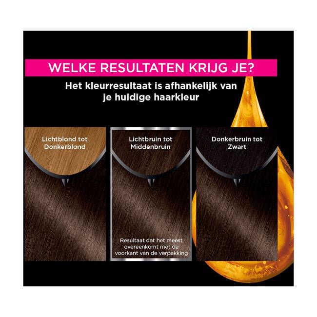 Garnier Olia Permanente Haarverf 5.0 Licht Bruin