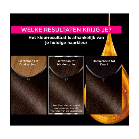 Garnier Olia Permanente Haarverf 5.0 Licht Bruin