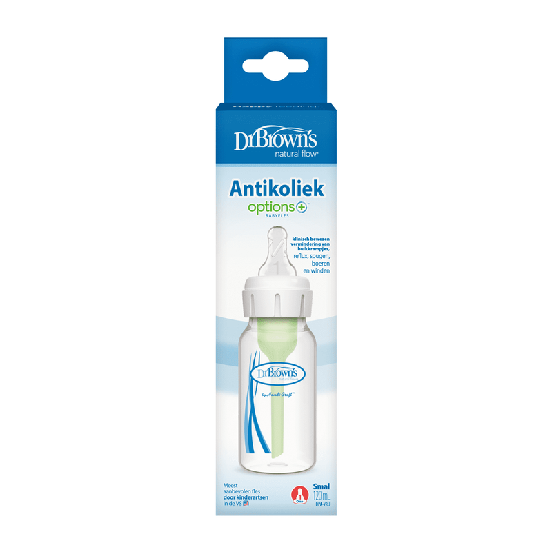Dr. Brown’s Options+ Anti-Colic Smalle Halsfles 120 ML