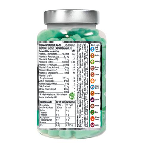 Lucovitaal Haar Vitamine 60 Gummies