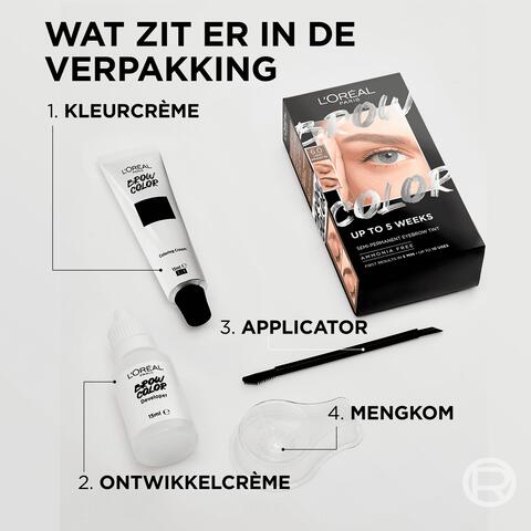 L'Oréal Paris Brow Color wenkbrauwverf 7.0 Dark Blonde 30 ML