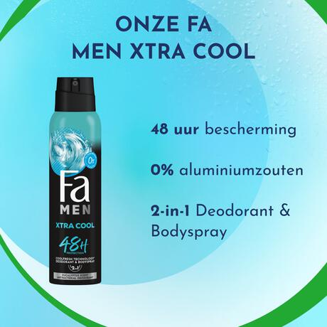 Fa Men Extreme Cool Deodorant Spray 150 ML