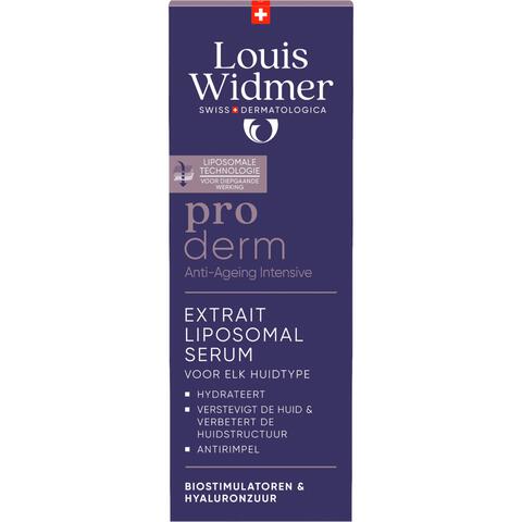 Louis Widmer Proderm Extrait Liposomal Serum Licht Geparfumeerd 30 ML