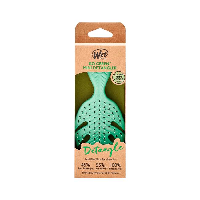 Wetbrush Go Green Mini Detangler Green