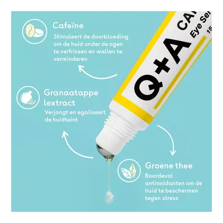 Q+A Caffeine Eye Serum 15 ML