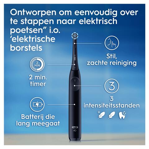 Oral-B iO 2 Zwart Elektrische Tandenborstel